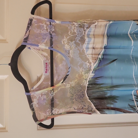 Reina Sleeveless Boho Island Dress - Picture 6 of 7